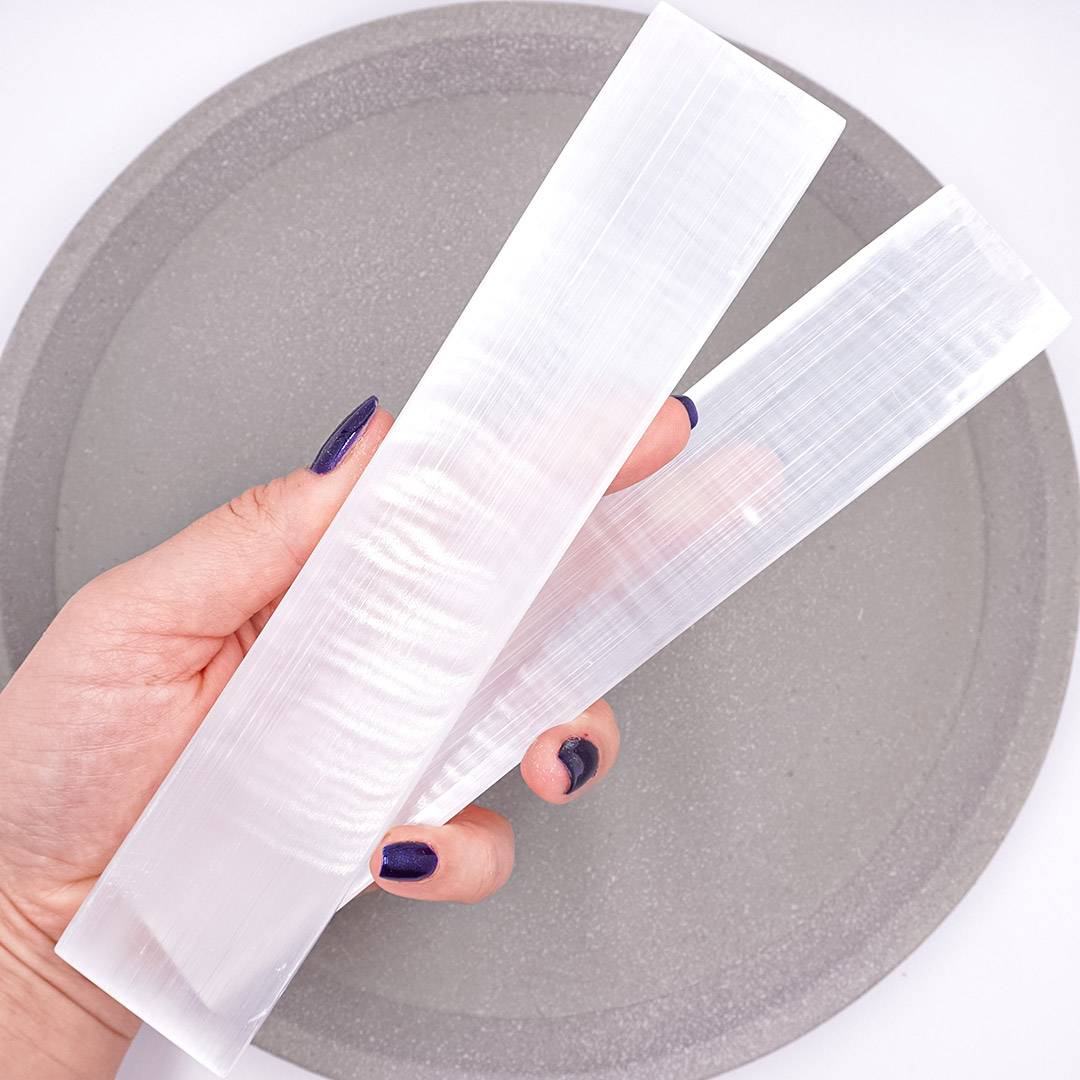 Szelenit lap (tisztításhoz és dekorációnak)