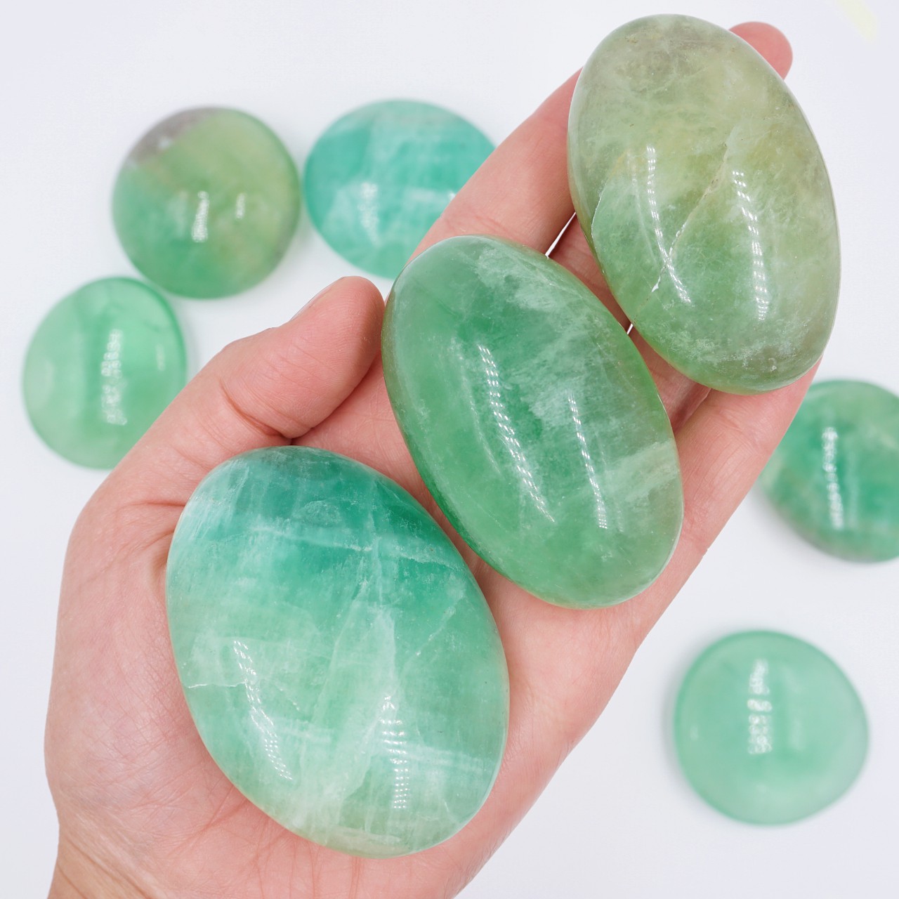 Zöld Fluorit marokkő