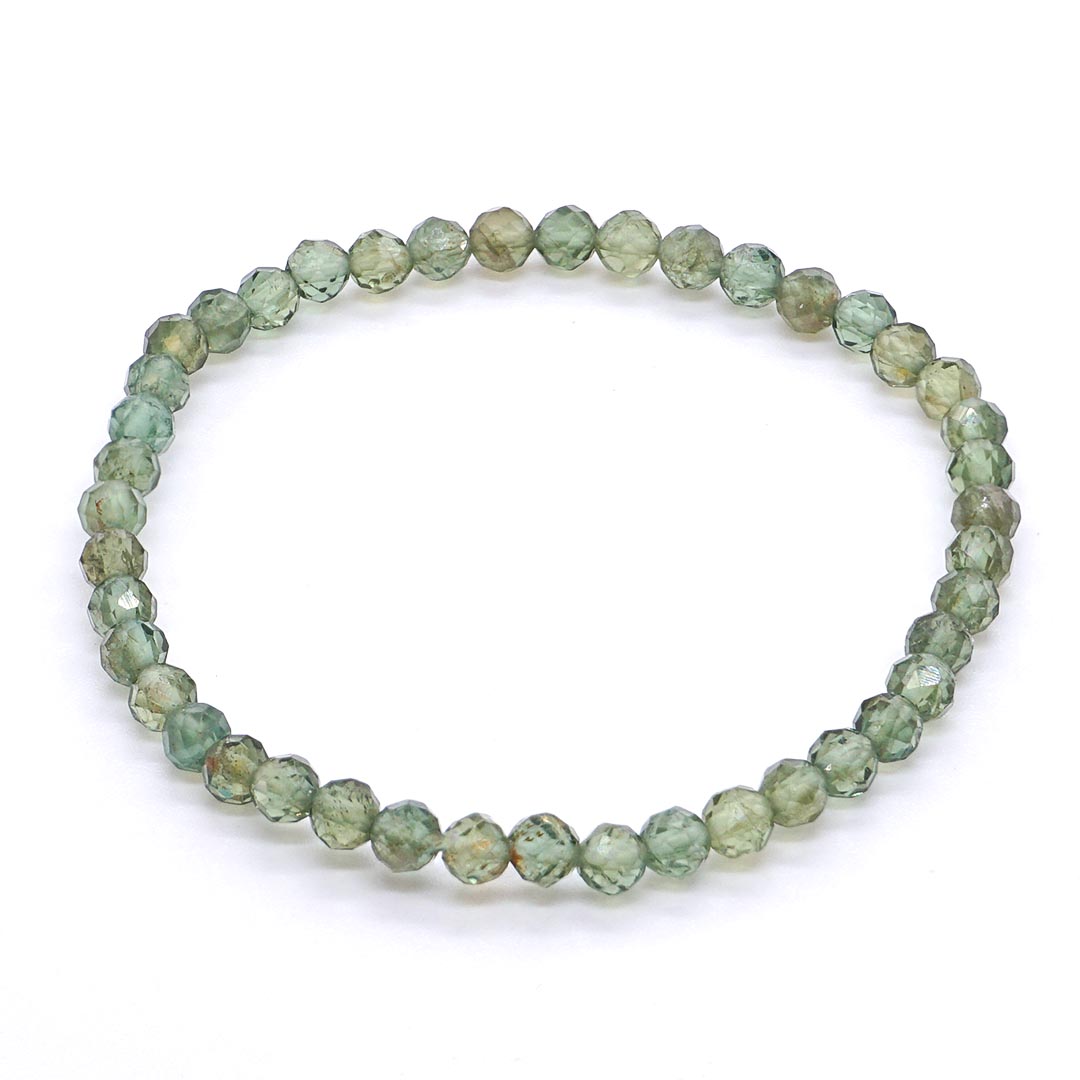 Forestia - Zöld Apatit fazettált karkötő