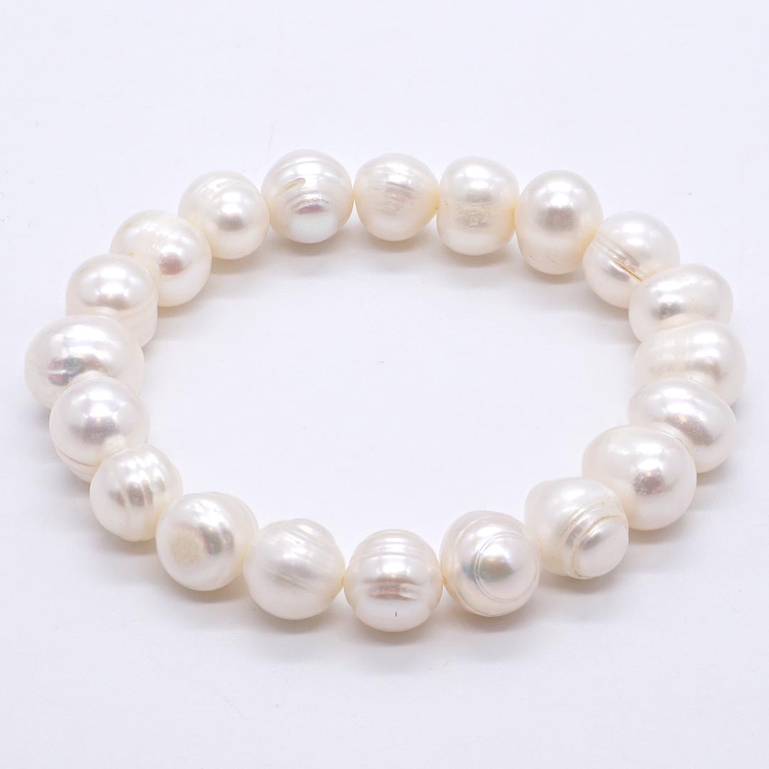 Tenyésztett gyöngy Grande Gems 10 mm-es nagyszemű karkötő, JELENLEG 1 DB 17-ES MÉRET ELÉRHETŐ