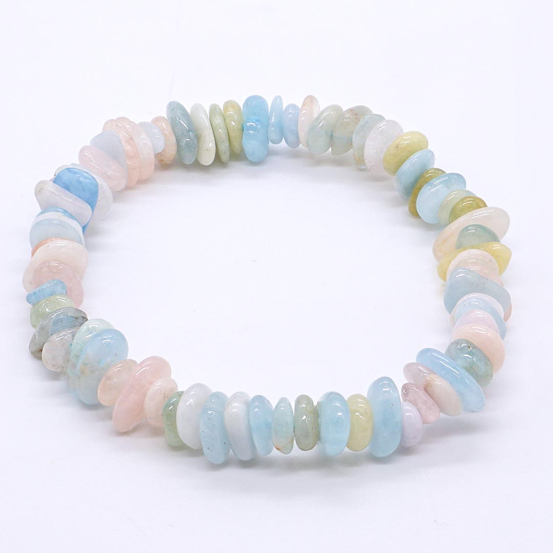 Berill szemcse karkötő - prémium -