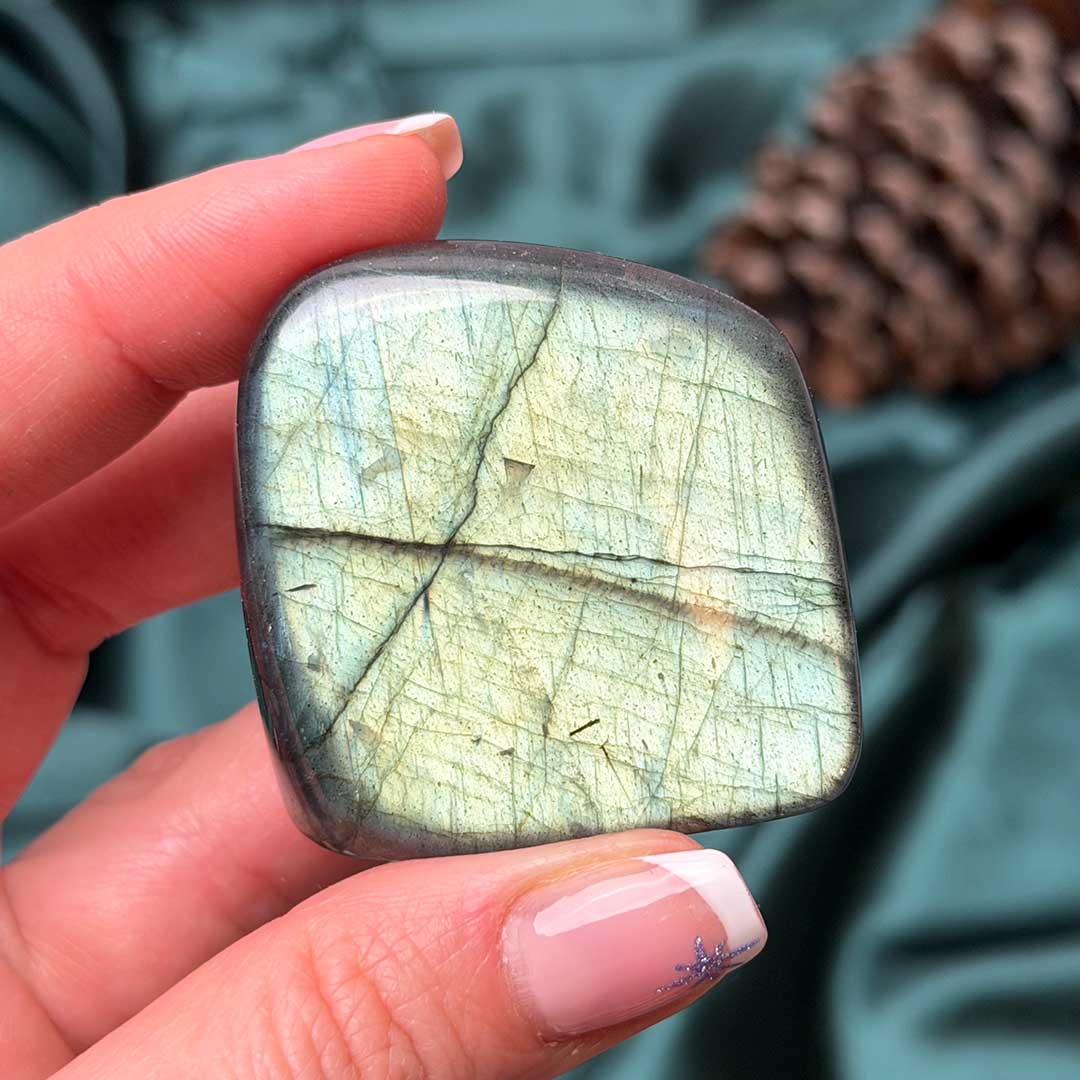 Madagaszkári Labradorit állvány (6)