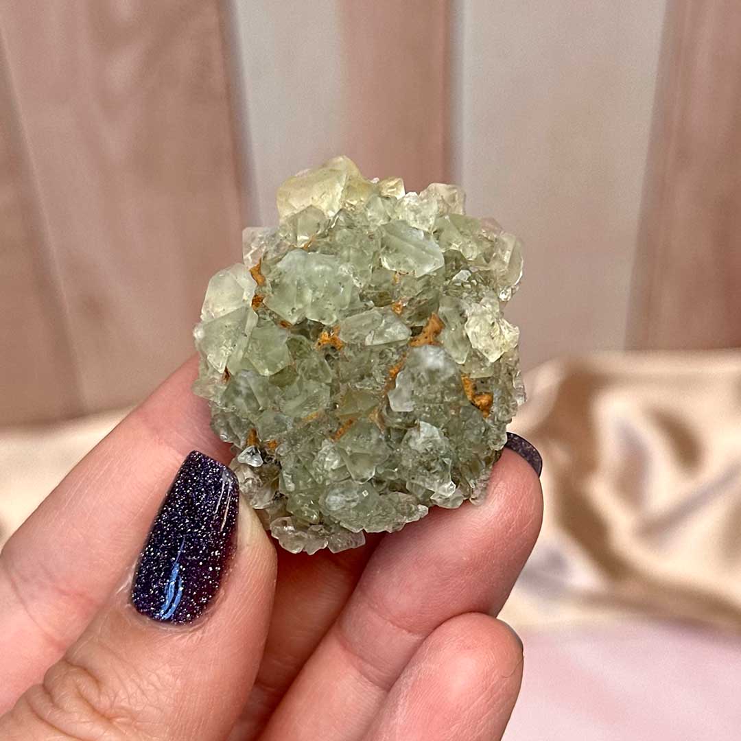 Marokkói Neonzöld Fluorit nyers telep (13)