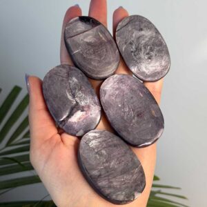 Gem Lepidolit nagy marokkő - prémium!