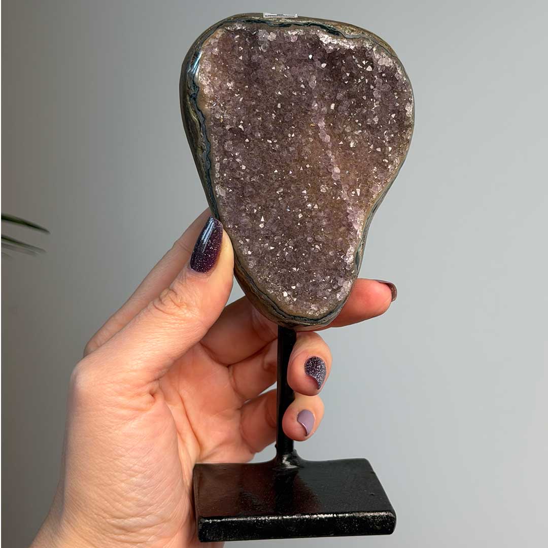 Uruguay-i Ametiszt állvány - extra! (9)