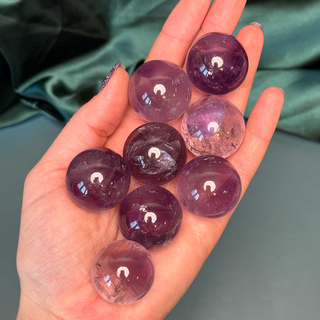 Ametiszt golyó, fantomos - Brazíliából!