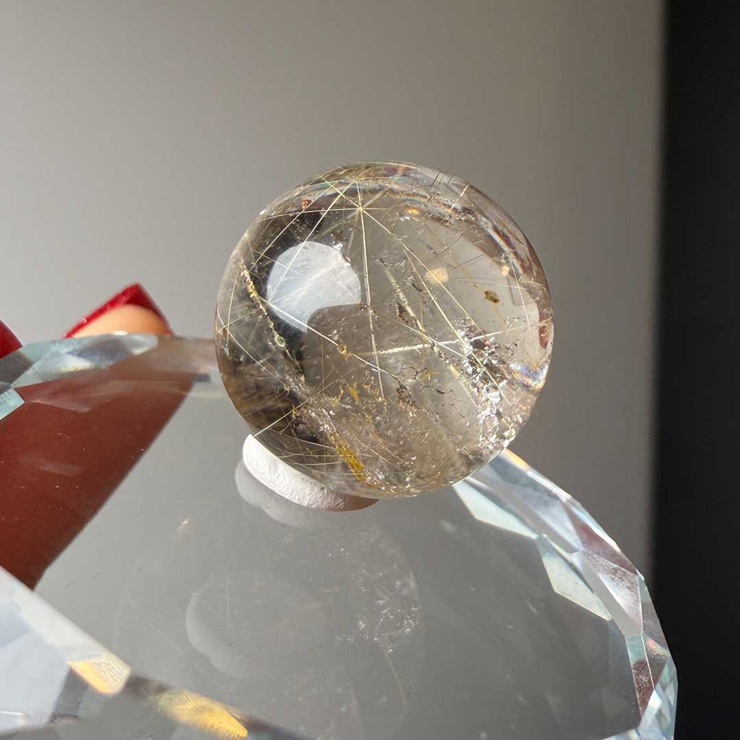 Rutilkvarc golyó (2)