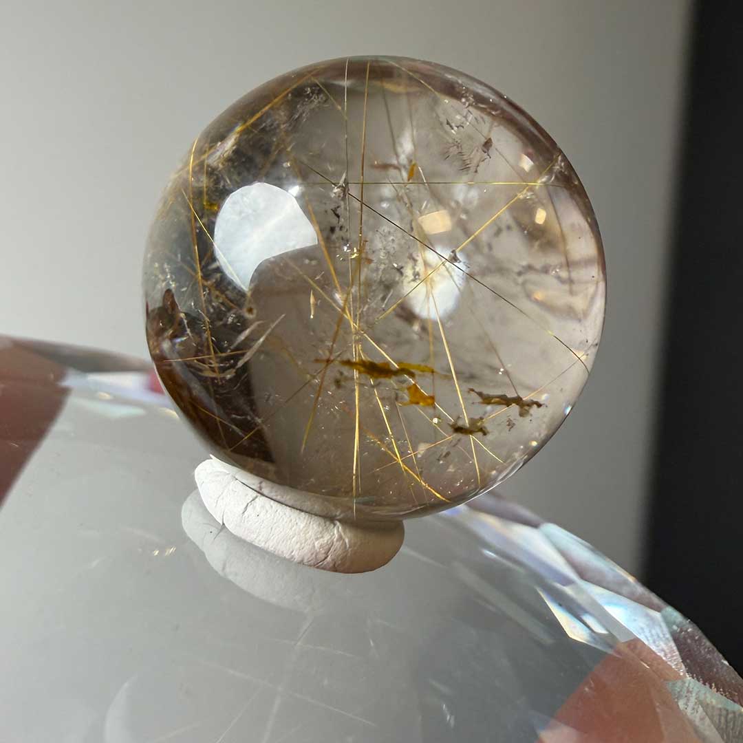 Rutilkvarc golyó (1)