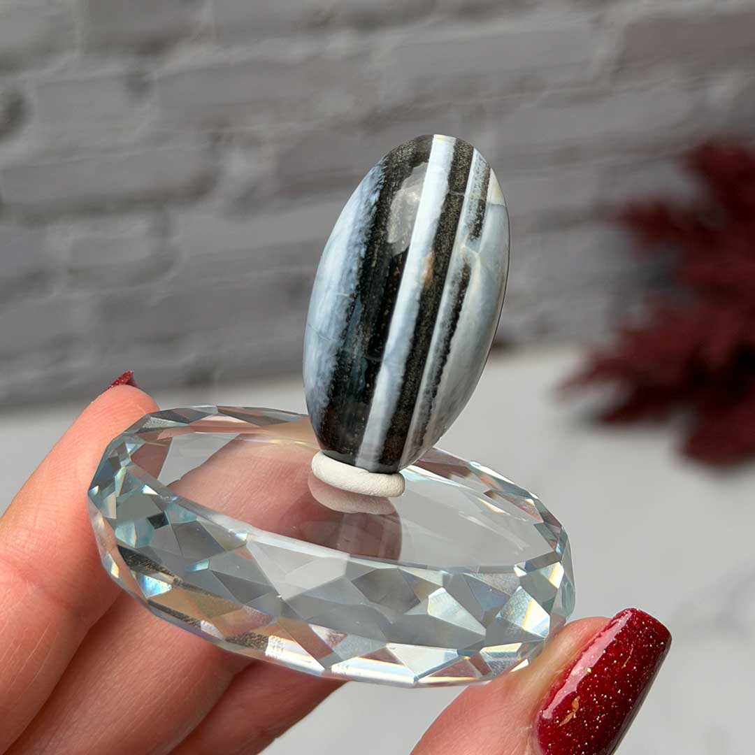 Owyhee Kék Opál shiva csiszolat (6) - extra!