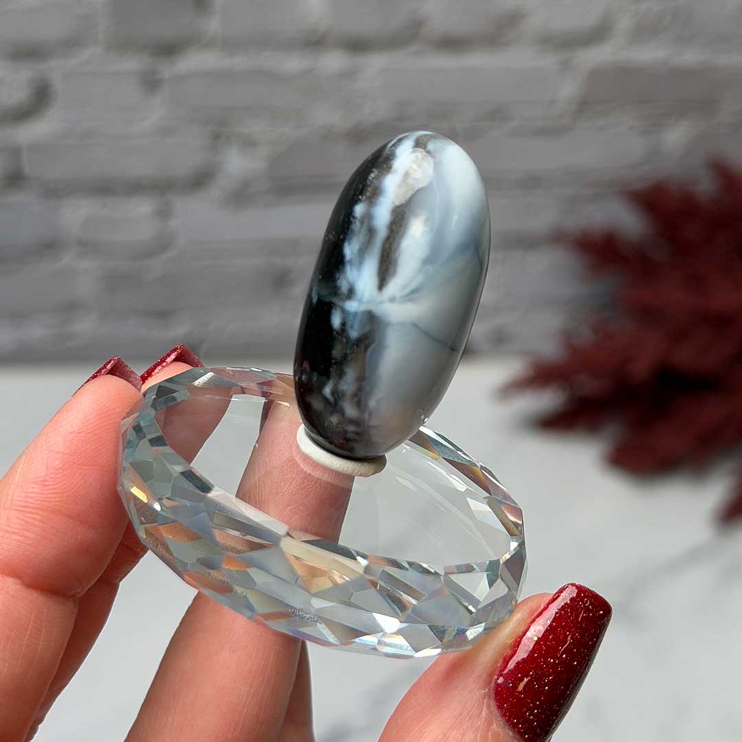 Owyhee Kék Opál shiva csiszolat (5) - extra!