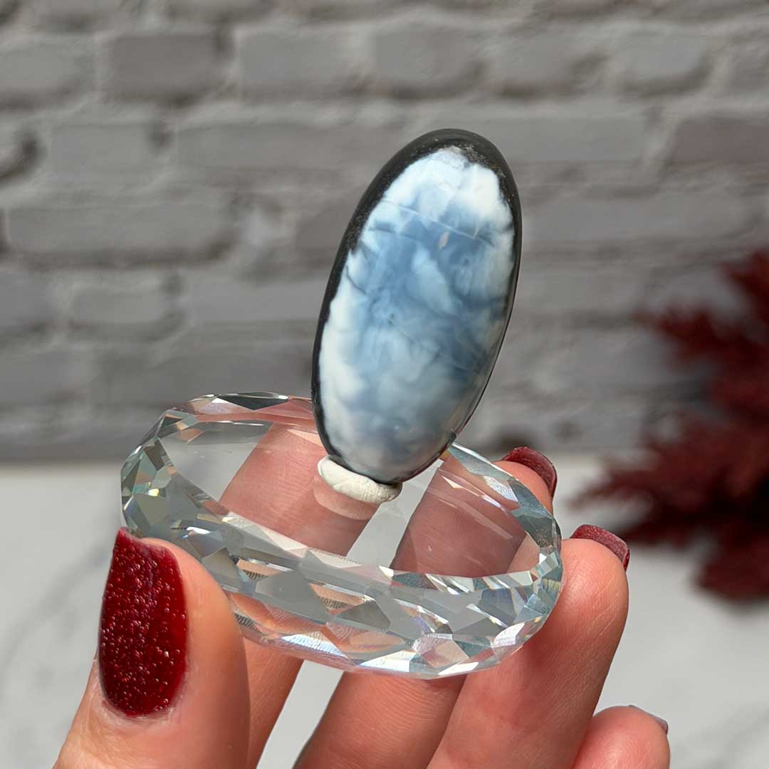 Owyhee Kék Opál shiva csiszolat (2) - extra!