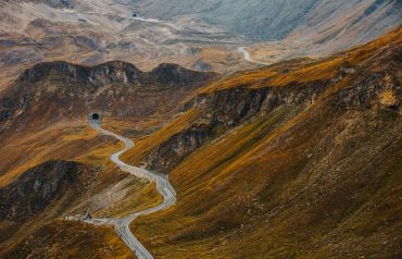 Beautiful landscape from the Grossglockner National Park Hohe Ta