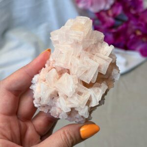 Pink Halit kristályos telep - ritkaság Kaliforniából! - 1
