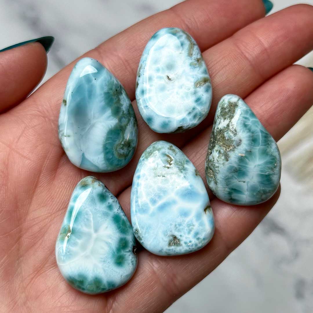 Dominikai Larimár csepp marokkő