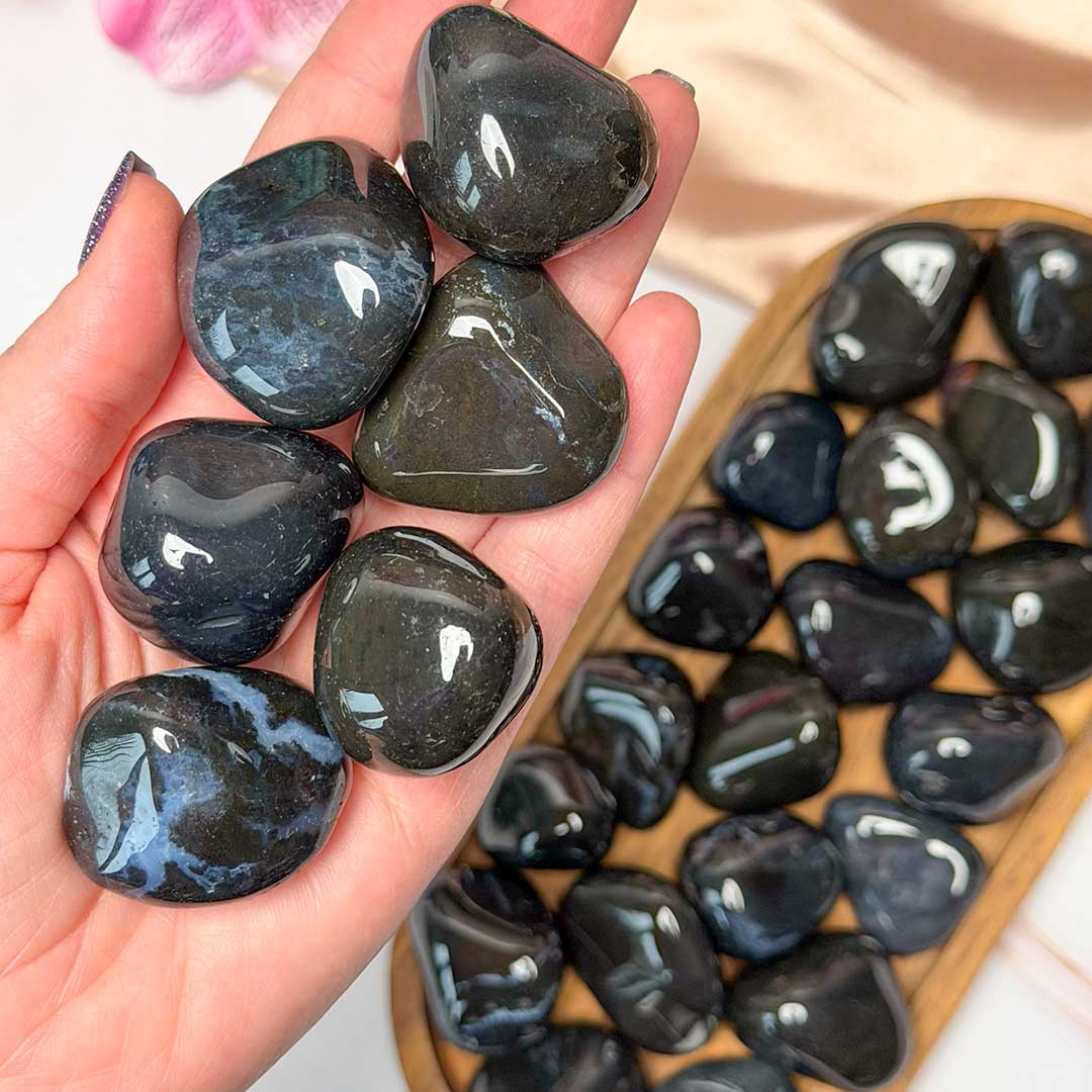 Fekete Ónix marokkő