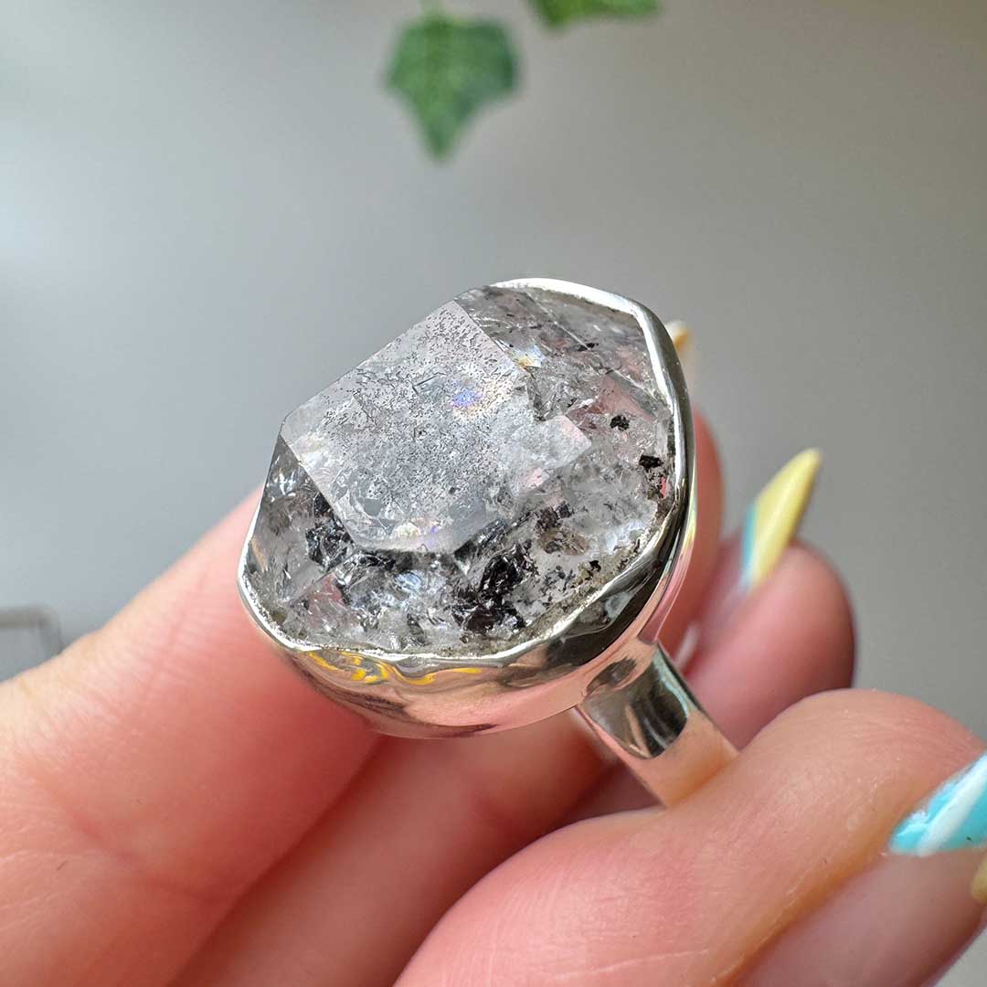 Herkimer gyémánt gyűrű (2)