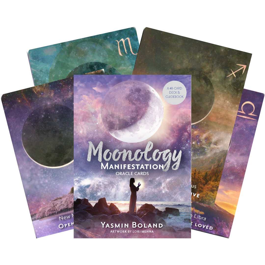 Moonology Manifestation Orákulum kártya Kiegészítő termékek , ásvány