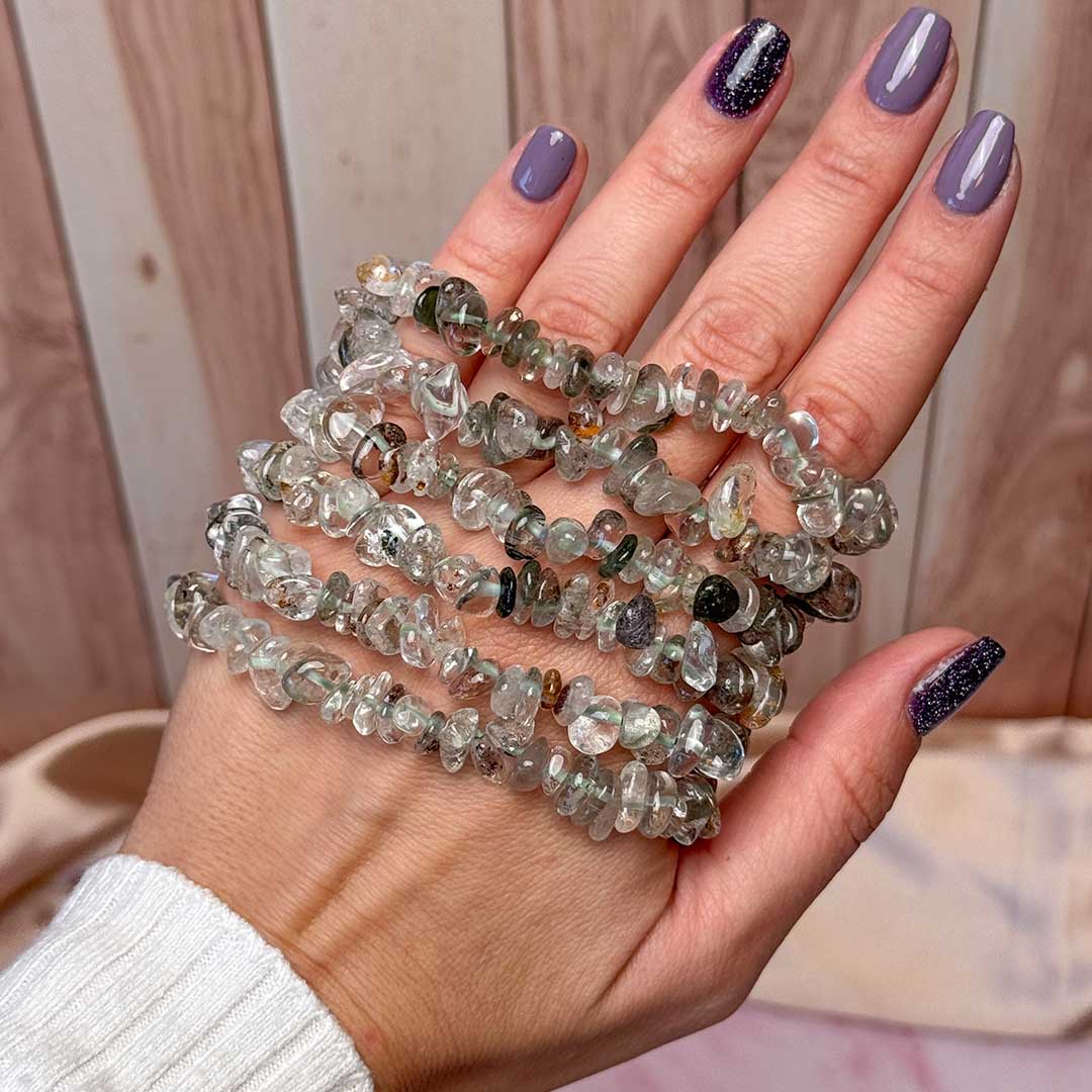 Garden Kvarc szemcse karkötő