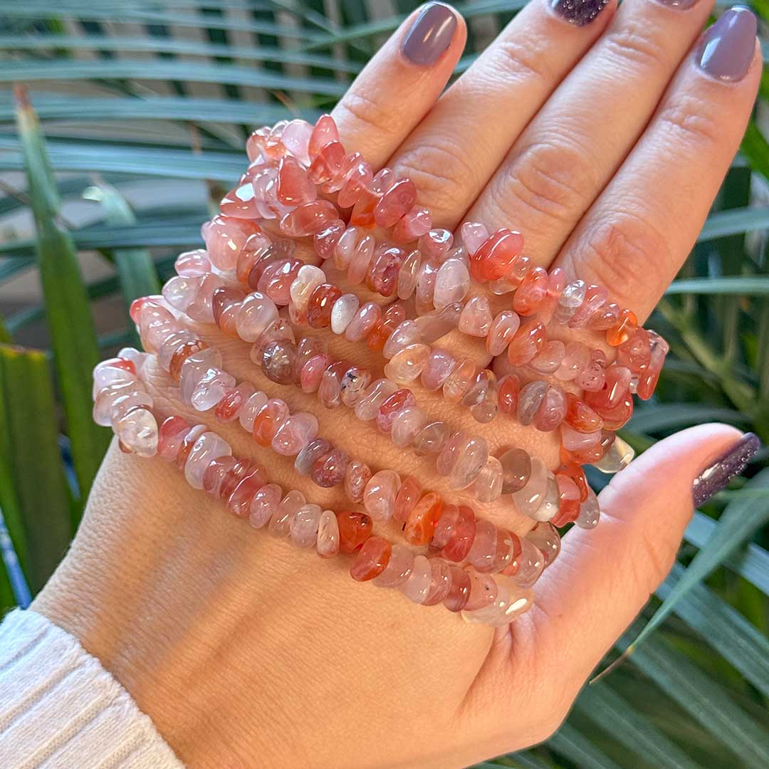 Barack Achát szemcse szemcse karkötő - Image 4