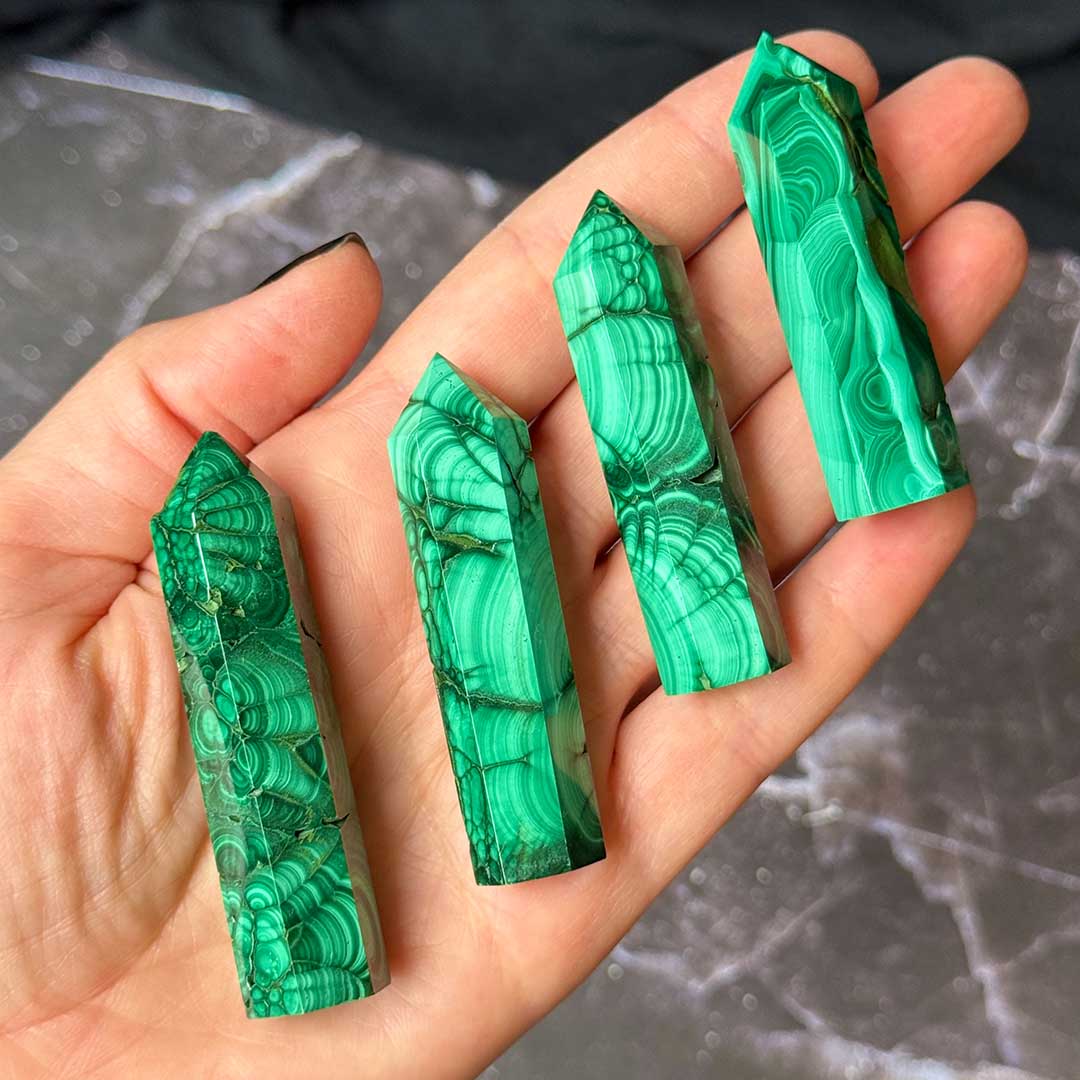 Prémium Malachit torony