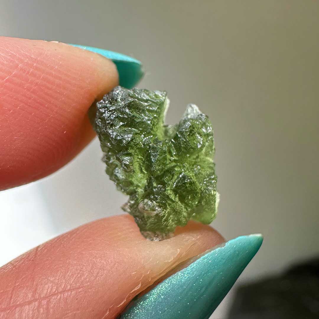 Moldavit meteorit tektit csehországból (10) ásványok , ásvány 2