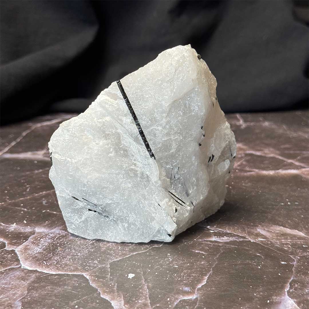 Turmalin kristályos Kvarc állvány (2)