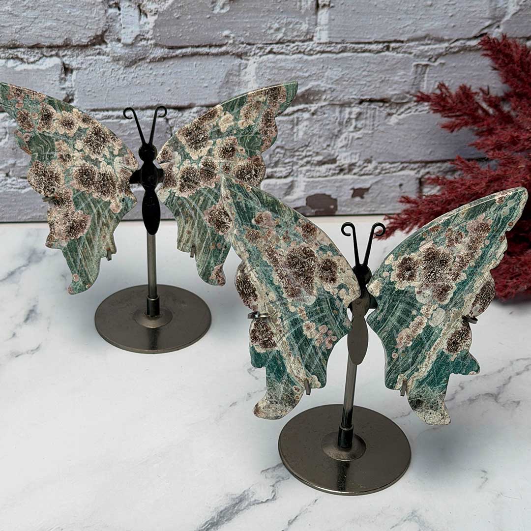 Cseresznye Jáspis pillangó állvány