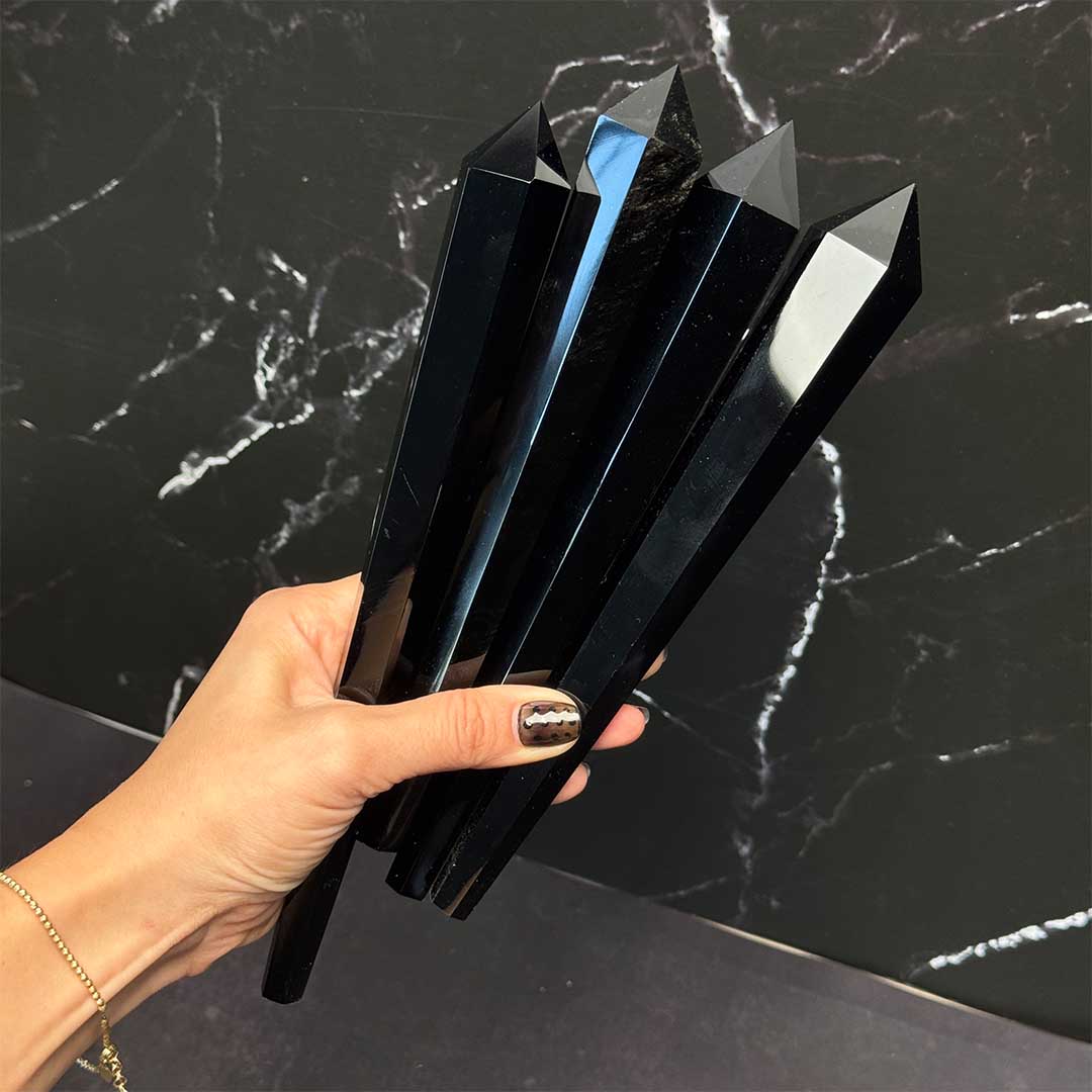 Obszidián óriás jogar