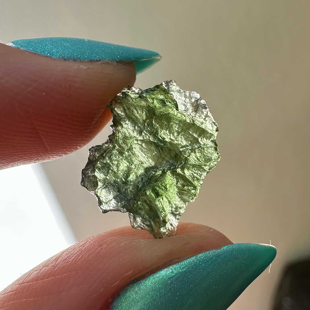 Moldavit meteorit tektit csehországból (4) ásványok , ásvány