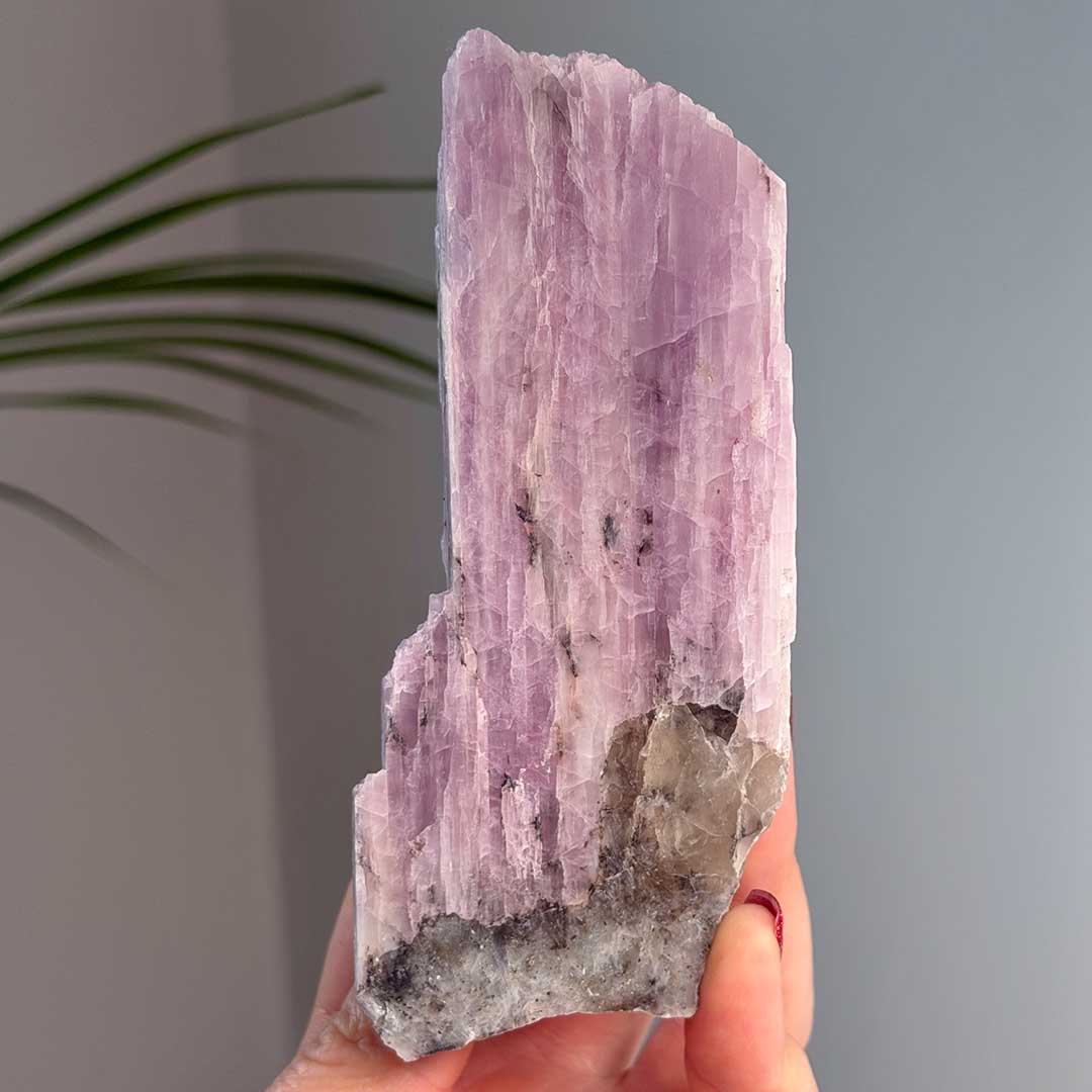 Félig nyers félig csiszolt Kunzit (1)