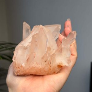 Pink Lemurian Kvarc kristályos telep (3) - Nyers ásványok