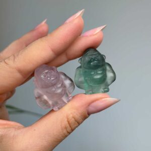 Fluorit gorilla faragvány