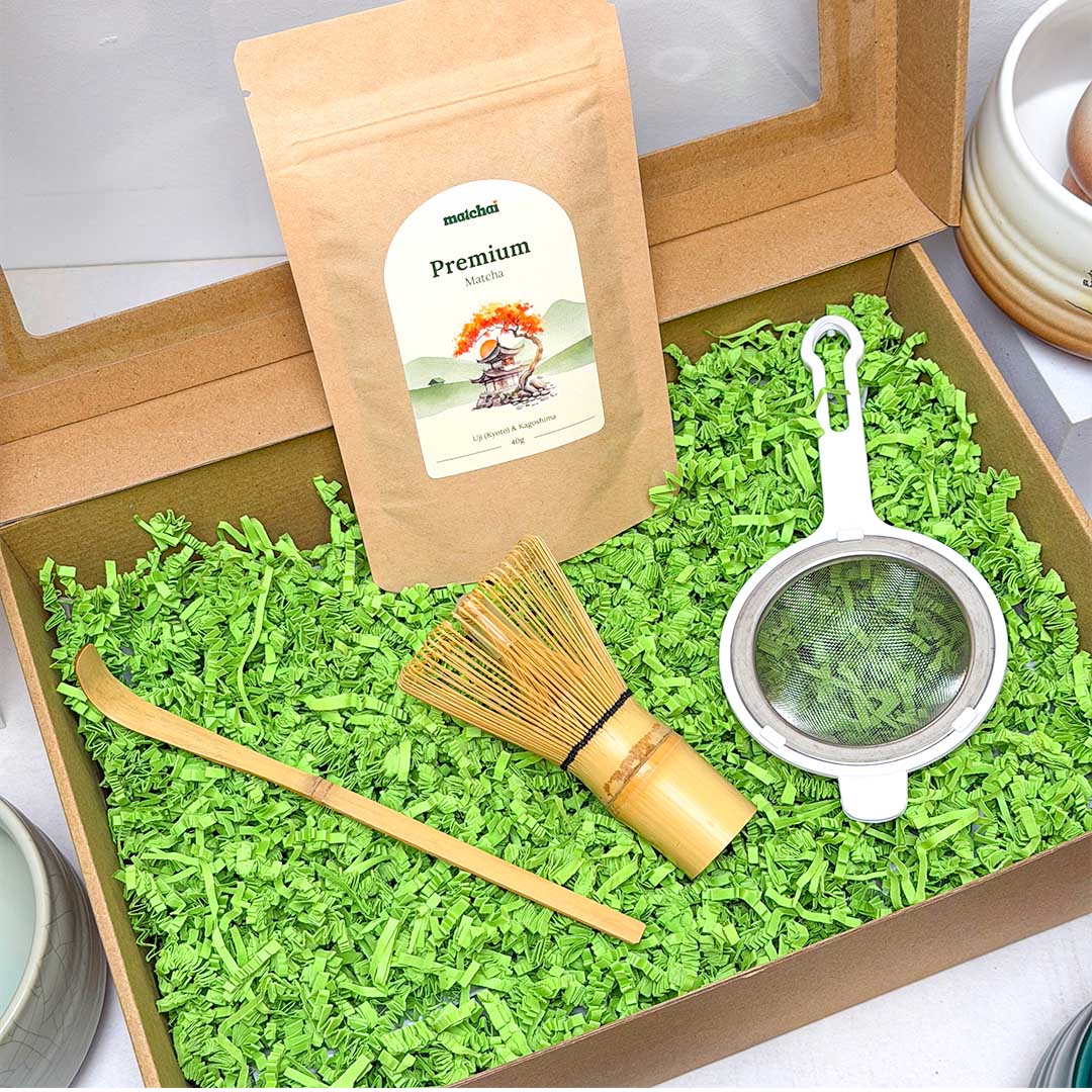 Prémium Matcha szett - választható kerámiával - Image 2