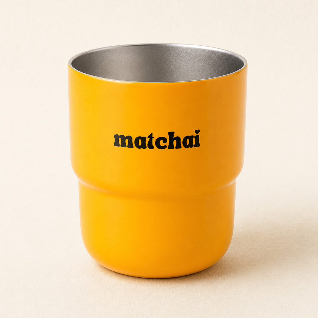 Papaya narancs matcha bögre