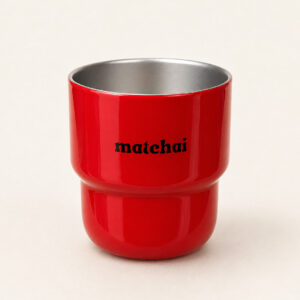 Monza vörös matcha bögre
