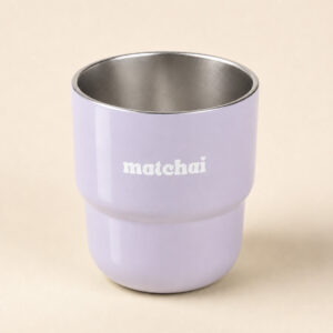 Jeges lila matcha bögre