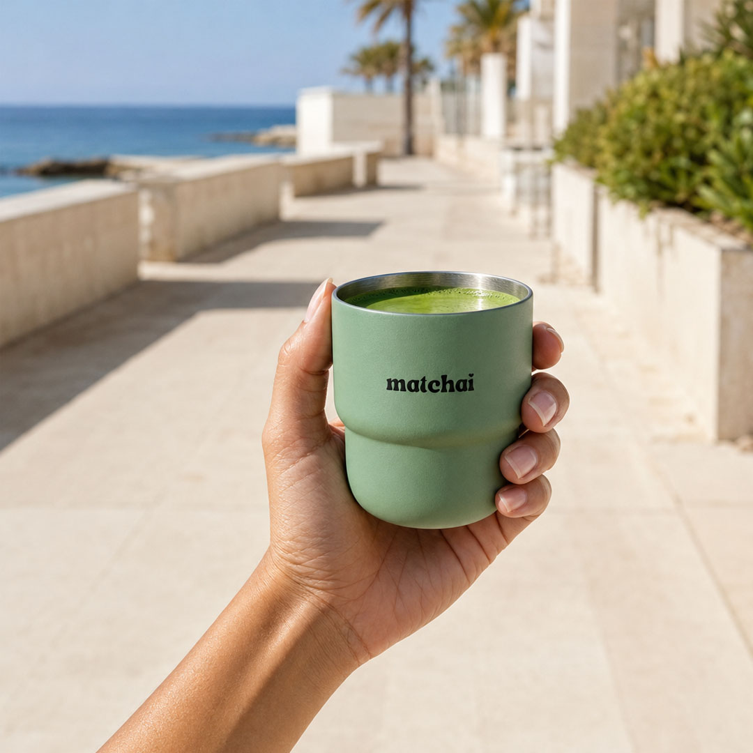 Óceánzöld matcha bögre - Image 2