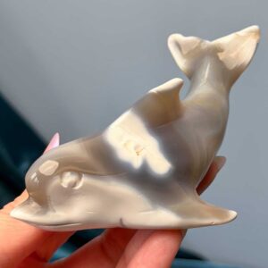 Orca Achát Orka faragvány (5) - különlegesség!